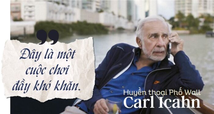 Cách Chơi Cổ Phiếu Như Carl Icahn Tạo Siêu Lợi Nhuận